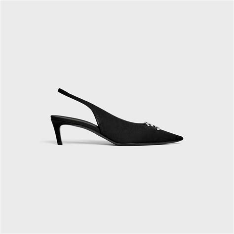 celine alma triomphe slingback|celine alma slingback.